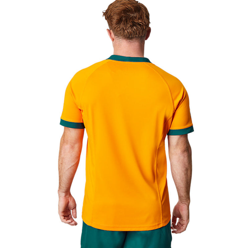 Wallabies Official RWC23 World Cup 2023 Mens Replica Home Jersey Rugby Union by Asics - new