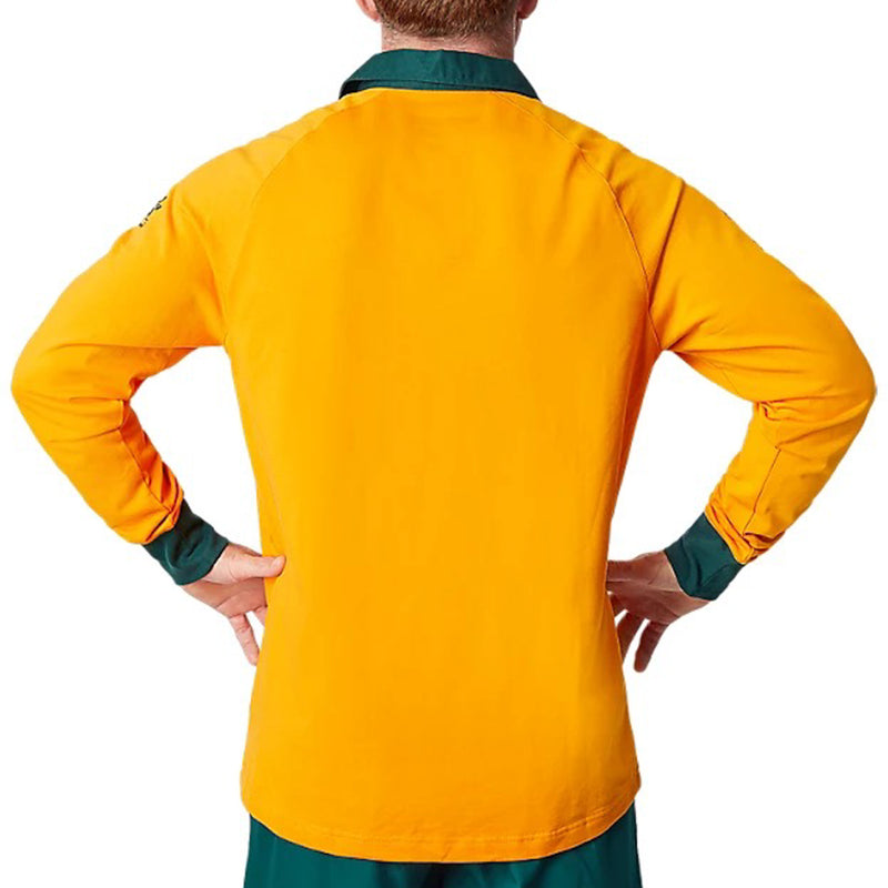 Wallabies Official RWC23 World Cup 2023 Men's Traditional Long Sleeve Jersey Rugby Union by Asics - new