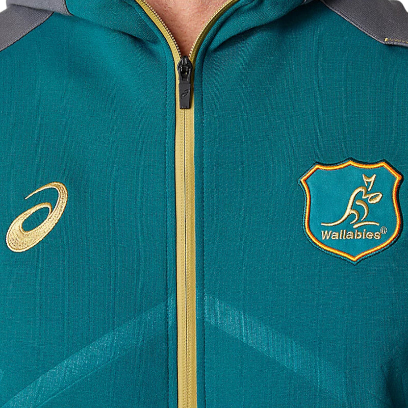 Wallabies Training Hoodie Rugby Union by Asics - new