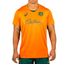 Wallabies 2024  Men's Match Day Warm Up Tee T-Shirt Rugby Union By Asics - new