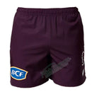 Brisbane Broncos 2025 Men's Home Training Shorts NRL Rugby League by Asics - new