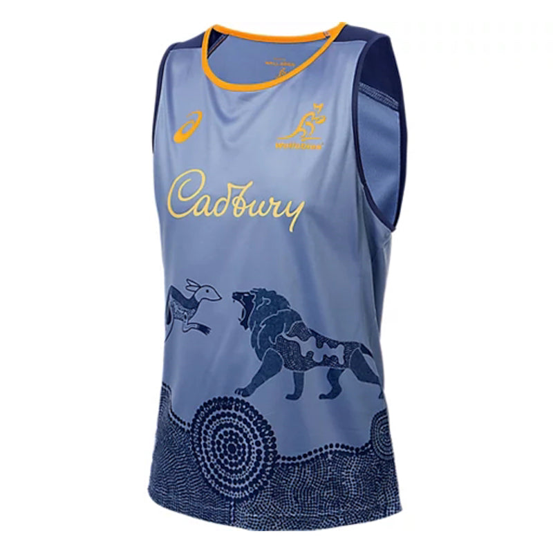 Wallabies 2025 Lions Tour Men's Training Singlet Rugby Union by Asics - new