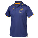 Wallabies 2025 Men's Media Polo Shirt Rugby Union by Asics - new