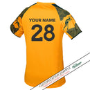 Wallabies 2025 Men's Match Day Warm Up Tee T-Shirt Rugby Union By Asics - new