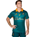 Wallabies 2025 Official Mens Warm Up Jersey Rugby Union by Asics - new