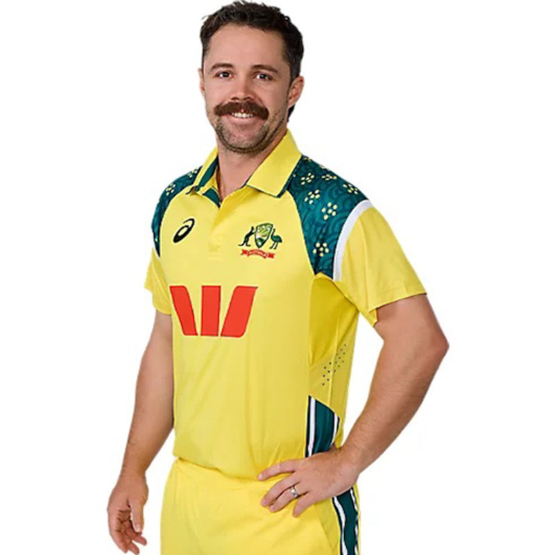 Cricket Australia 2025/26 Men's ODI Home Shirt by Asics