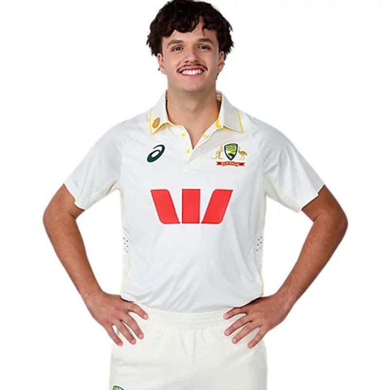 Cricket Australia 2025/26 Men's Test Shirt by Asics