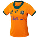 Wallabies Official Womens Replica Home Jersey Rugby Union by Asics - new