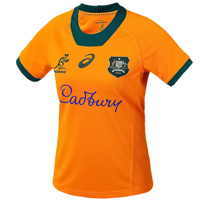 Wallabies Official Womens Replica Home Jersey Rugby Union by Asics - new