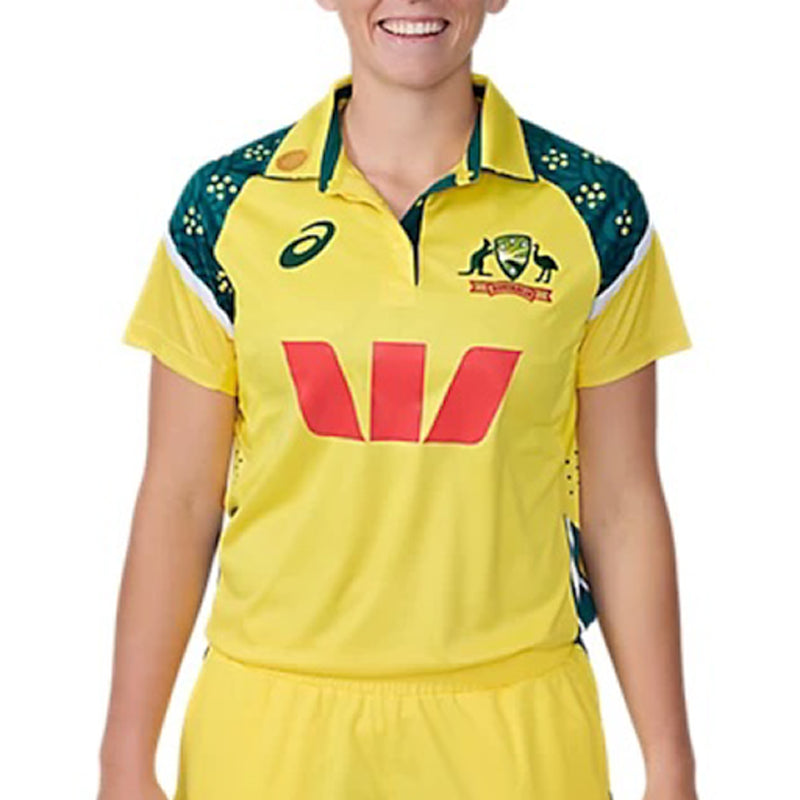 Cricket Australia 2025/26 Womens ODI Home Shirt by Asics