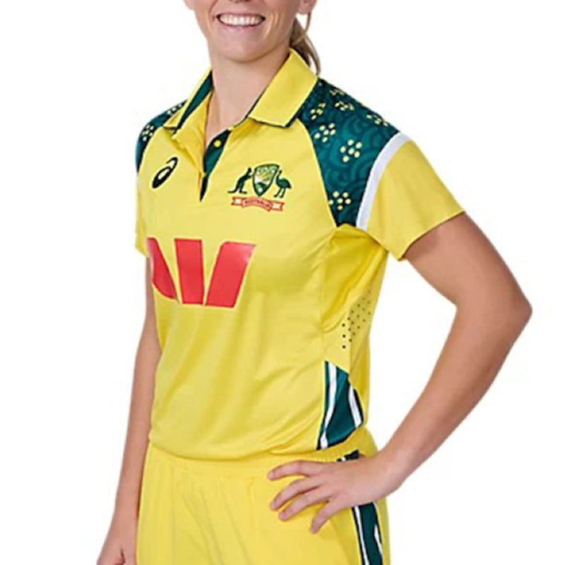 Cricket Australia 2025/26 Womens ODI Home Shirt by Asics