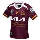 Brisbane Broncos 2025 Kid's Home Jersey NRL Rugby league by Asics - new