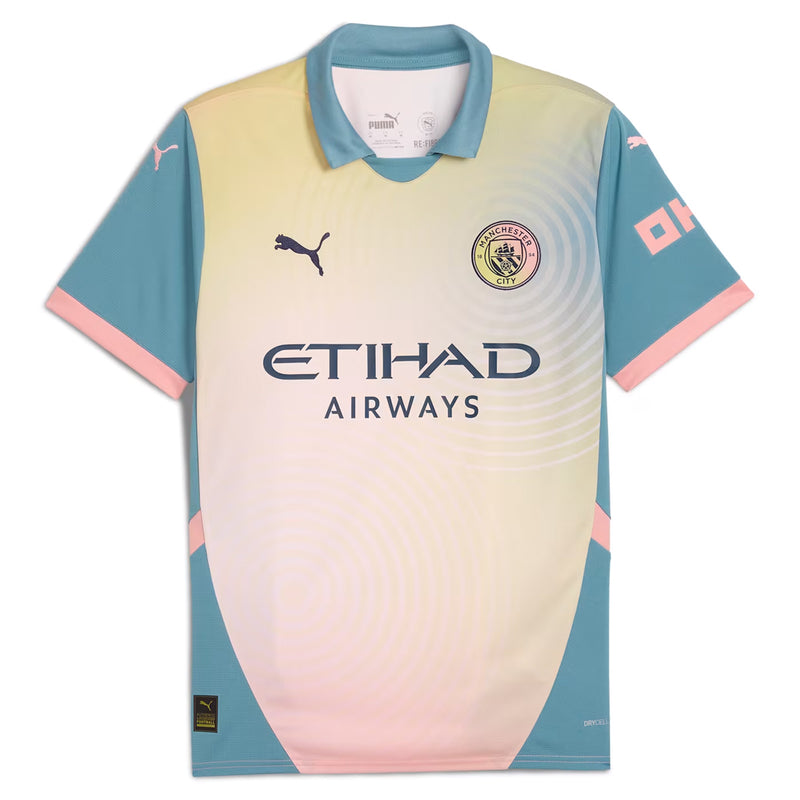 Manchester City FC 2024/25 Men's Fourth Jersey Football Soccer by Puma - new