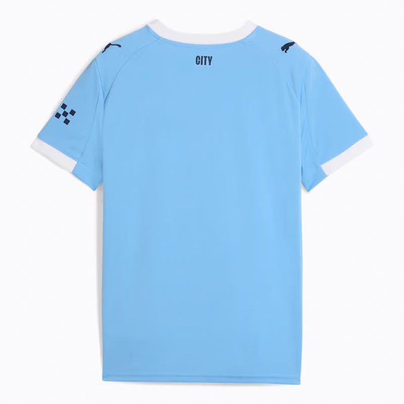 Manchester City FC 2025/26 Kids Home Jersey Football Soccer by Puma