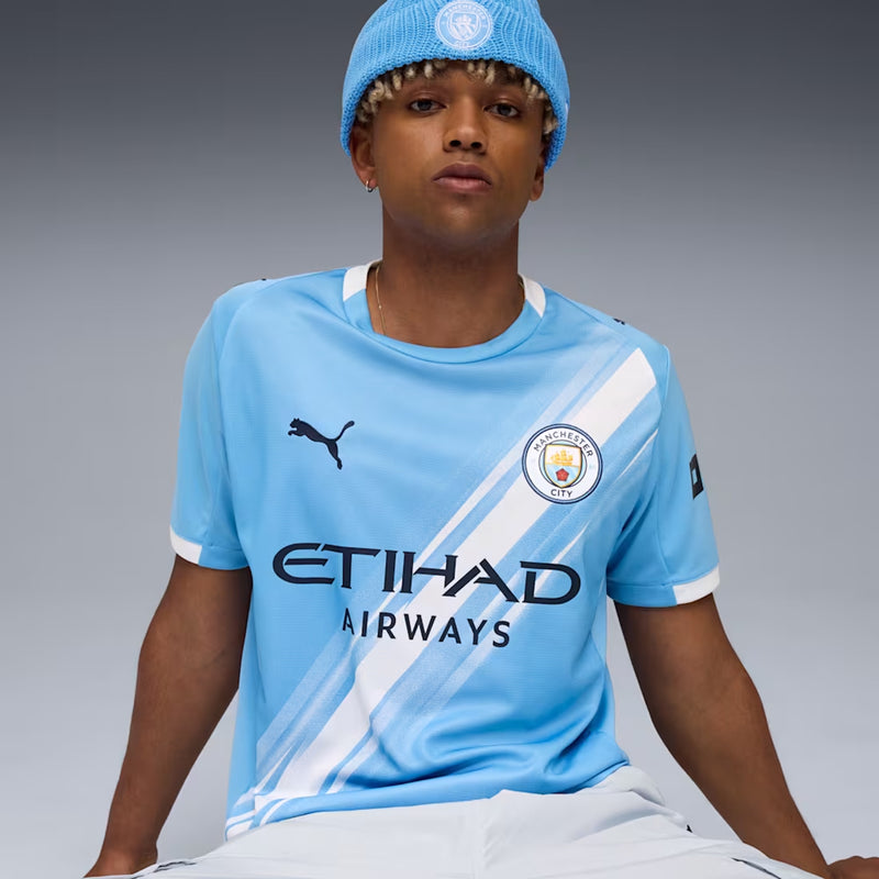 Manchester City FC 2025/26 Men's Home Jersey Football Soccer by Puma