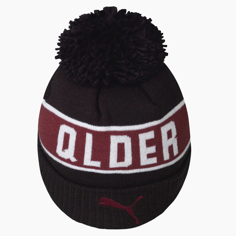 QLD Maroons State of Origin Heritage Beanie NRL Rugby League By Puma - new