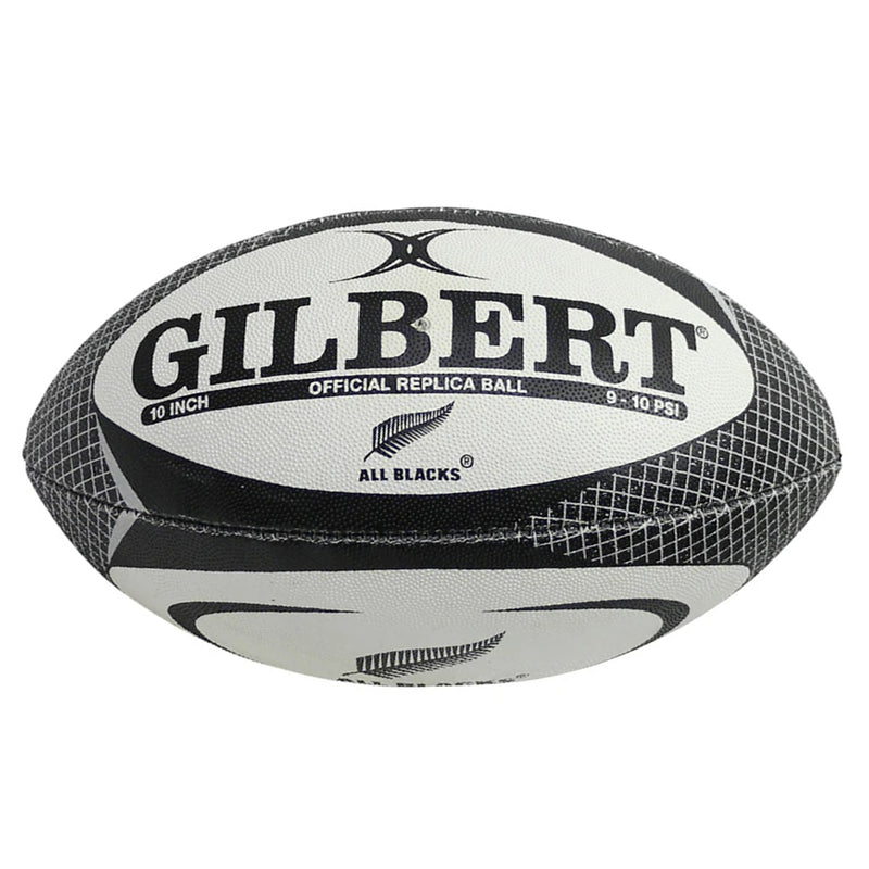 All Blacks Replica Match Rugby Union Ball Size 10 Inch by Gilbert