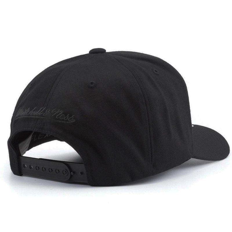 Las Vegas Raiders Evergreen Low Pro Evergreen Cap Snapback Black in Black NFL by Mitchell & Ness
