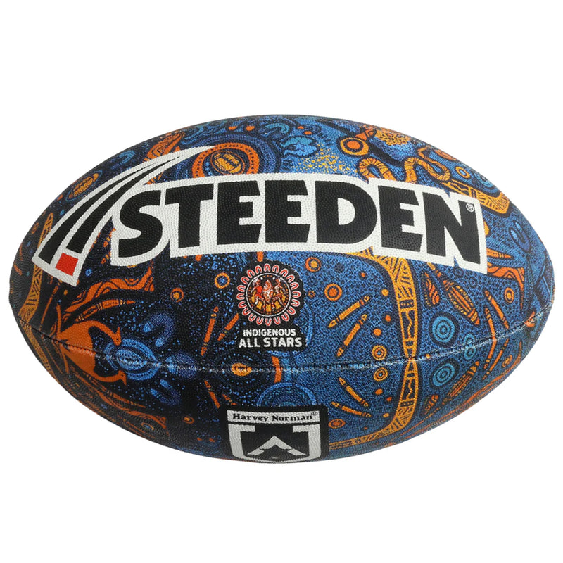 Steeden Indigenous All Stars 2025 Ball NRL Rugby League Size 5 - new