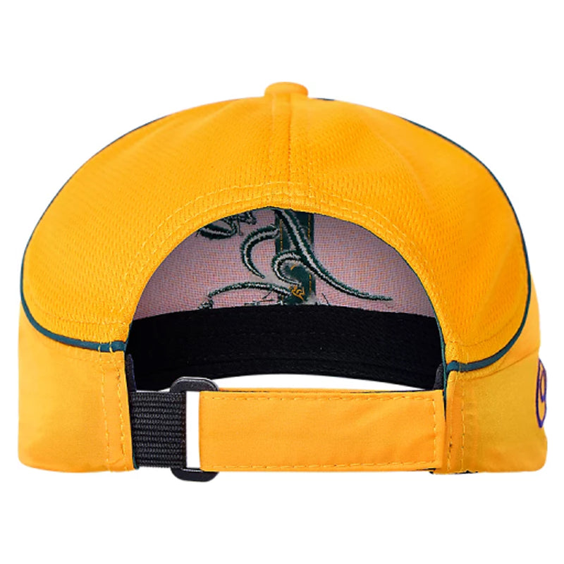 Wallabies 2025 Lions Tour Adult Media Cap Gold Rugby Union by Asics