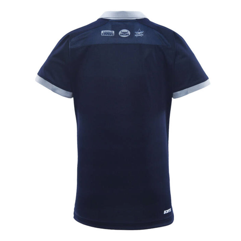 North Queensland Cowboys 2025 Kids Media Polo NRL Rugby League By Dynasty Sport - new