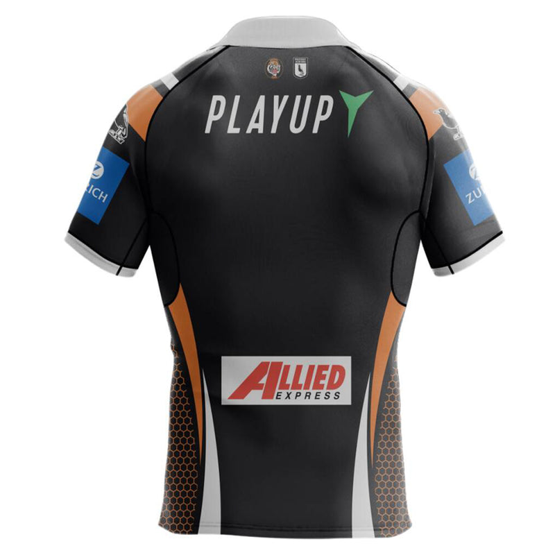 Wests Tigers 2025 Men's Home Jersey NRL Rugby League by Steeden - new