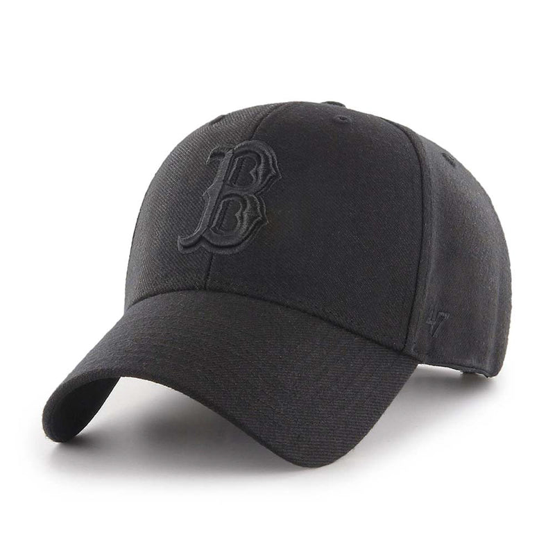 Boston Red Sox Black/Black MVP Cap Snapback MLB By '47 Brand - new