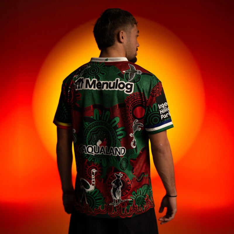 South Sydney Rabbitohs 2025 Indigenous Men's Jersey NRL Rugby League