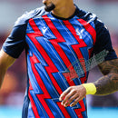 Crystal Palace F.C 2024-25 Warm Up T-Shirt Football Soccer by Macron - new