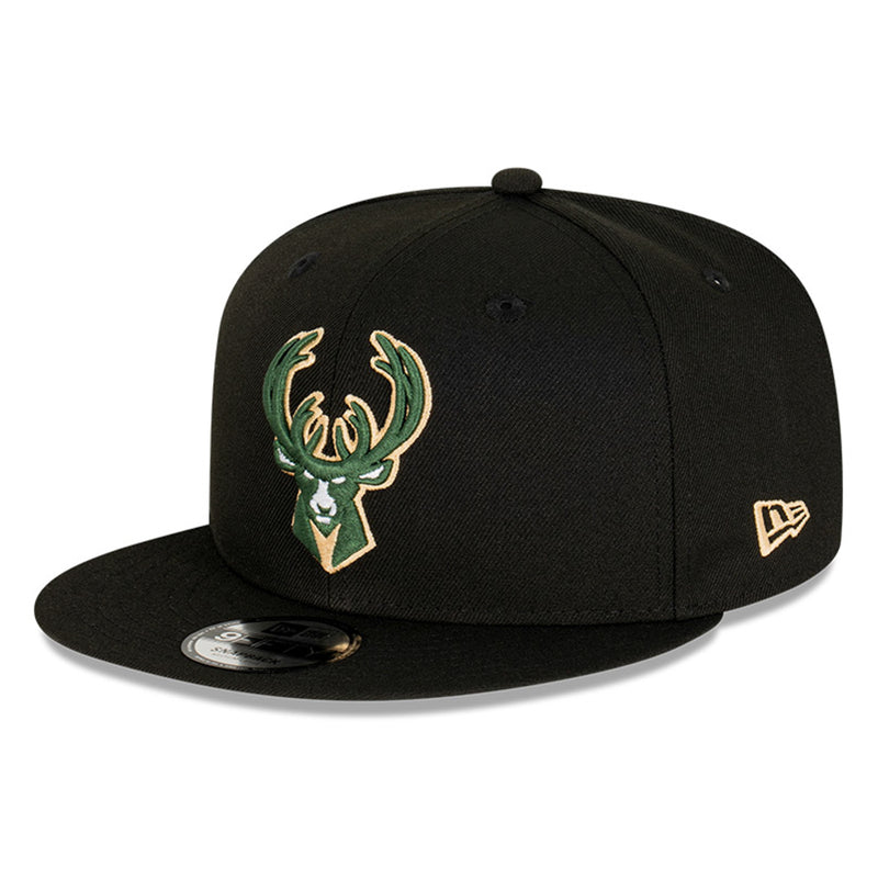 Milwaukee Bucks 9Fifty Cap Adjustable Snapback NBA Basketball by New Era - new