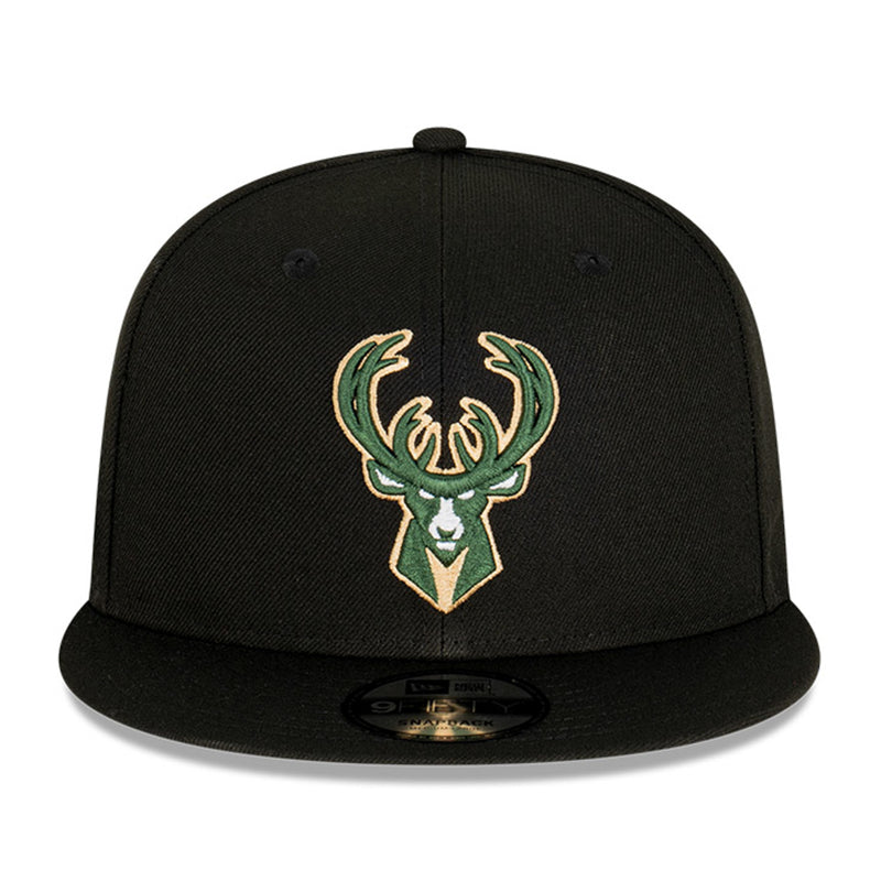 Milwaukee Bucks 9Fifty Cap Adjustable Snapback NBA Basketball by New Era - new