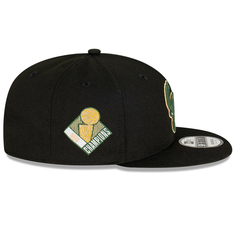 Milwaukee Bucks 9Fifty Cap Adjustable Snapback NBA Basketball by New Era - new