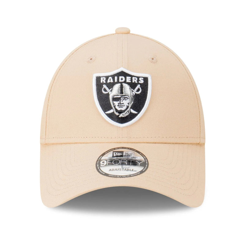 Las Vegas Raiders New Era Pebble 9Forty Snapback Curved Cap - new