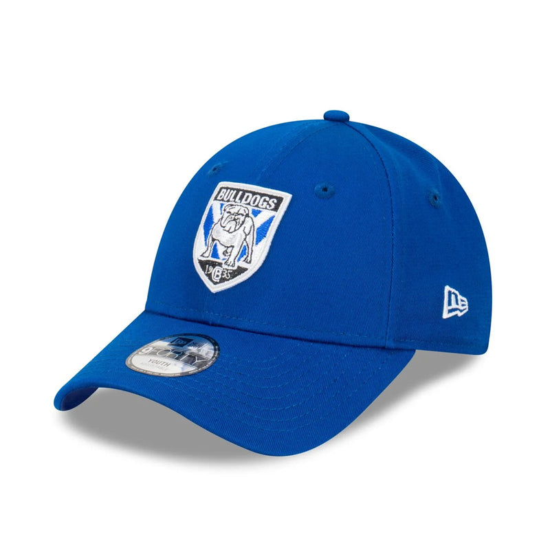 Canterbury Bulldogs 9FORTY Team Color Kids Cap Cloth Strap NRL Rugby League By New Era - new