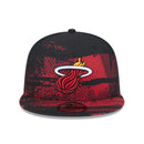 Miami Heat Tip Off 9FIFTY Team Colour Cap Snapback Adjustable NBA  by New Era - new