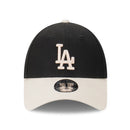 Los Angeles Dodgers Kids Black Cap 9FORTY Cloth Strap by New Era - new