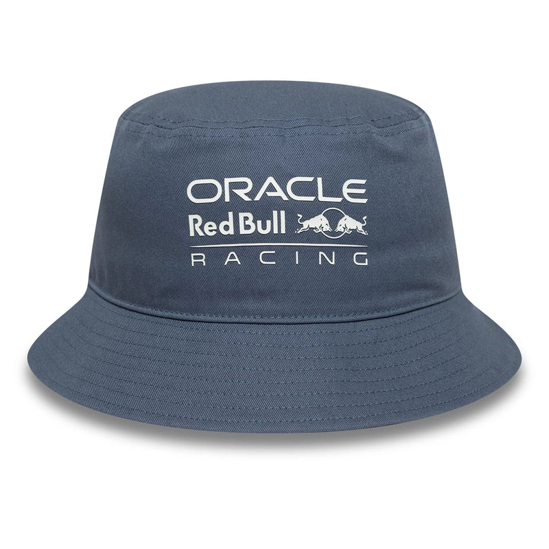 Red Bull Racing Seasonal Dark Blue Bucket Hat Hat by New Era - new