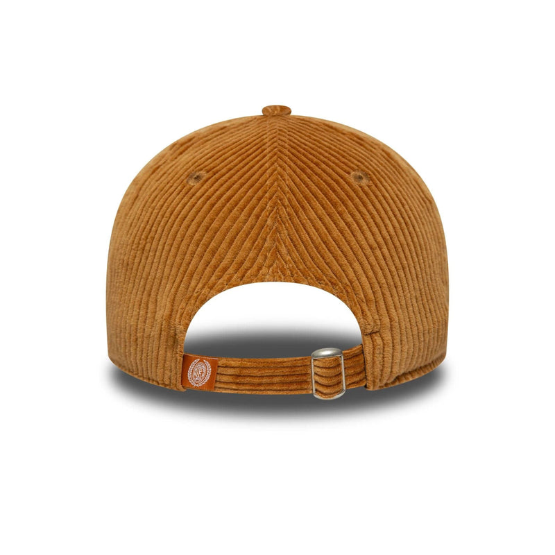 AC Milan Adult Chunky Cord Light Brown 9TWENTY Cap Cloth Strap Adjustable Football (Soccer) By New Era