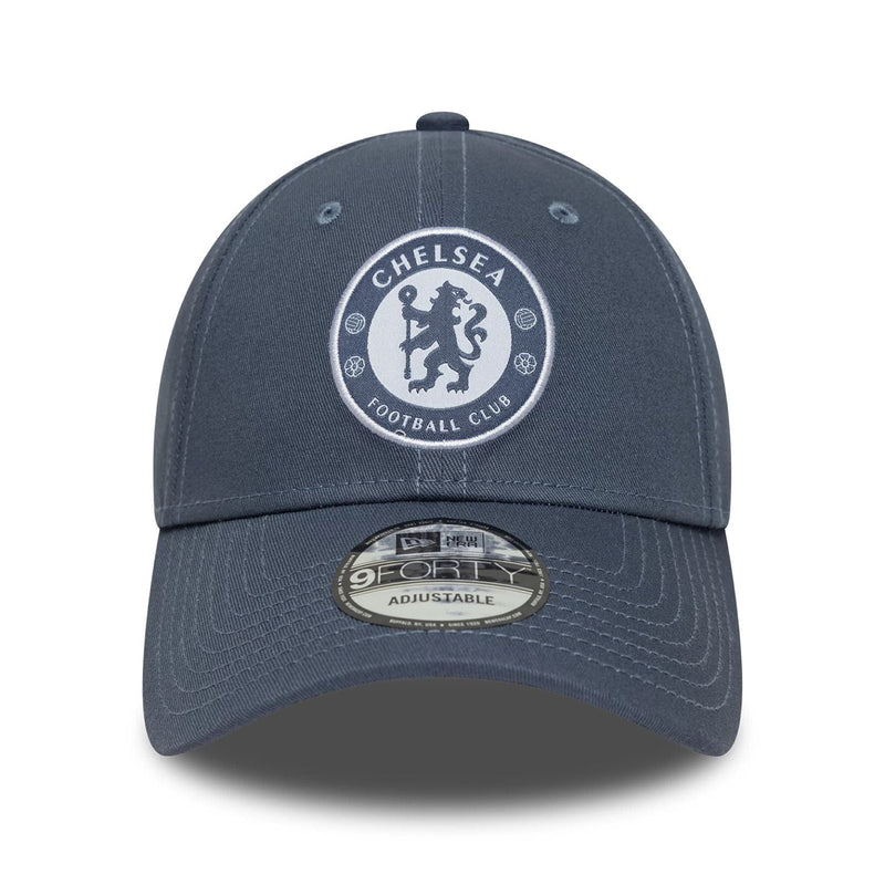 Chelsea FC Adult 9FORTY Seasonal Cap Adjustable Strapback Football (Soccer) By New Era