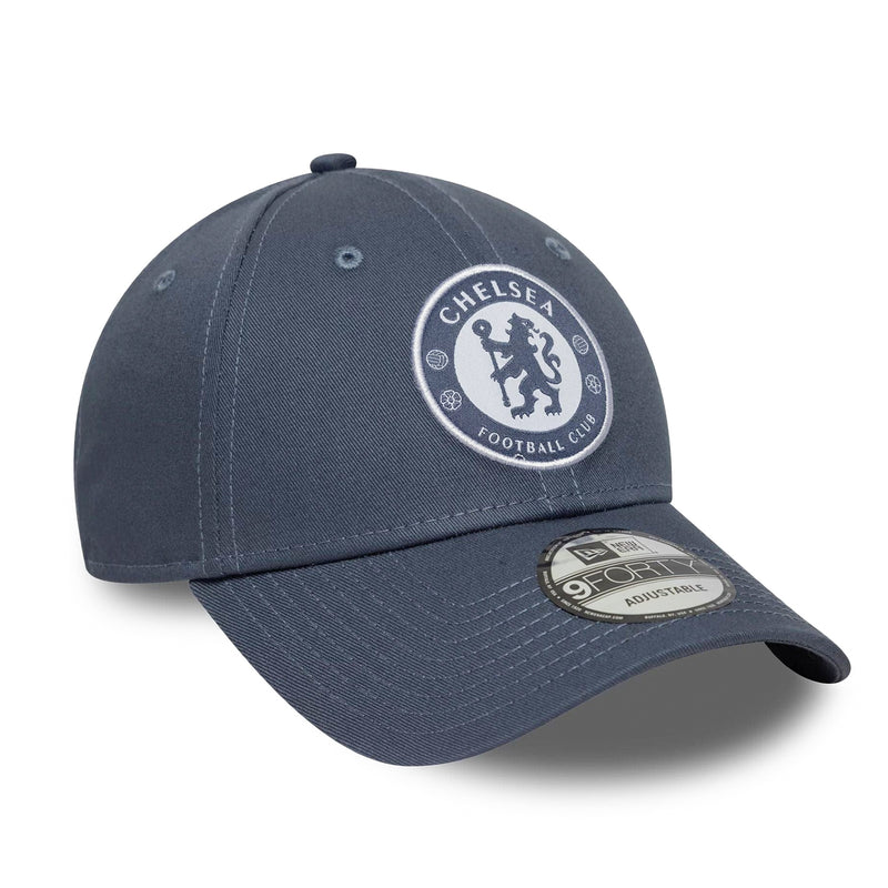 Chelsea FC Adult 9FORTY Seasonal Cap Adjustable Strapback Football (Soccer) By New Era