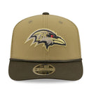 Baltimore Ravens Official 9SEVENTY NFL Salute to Service Trucker Cap Snapback By New Era - new