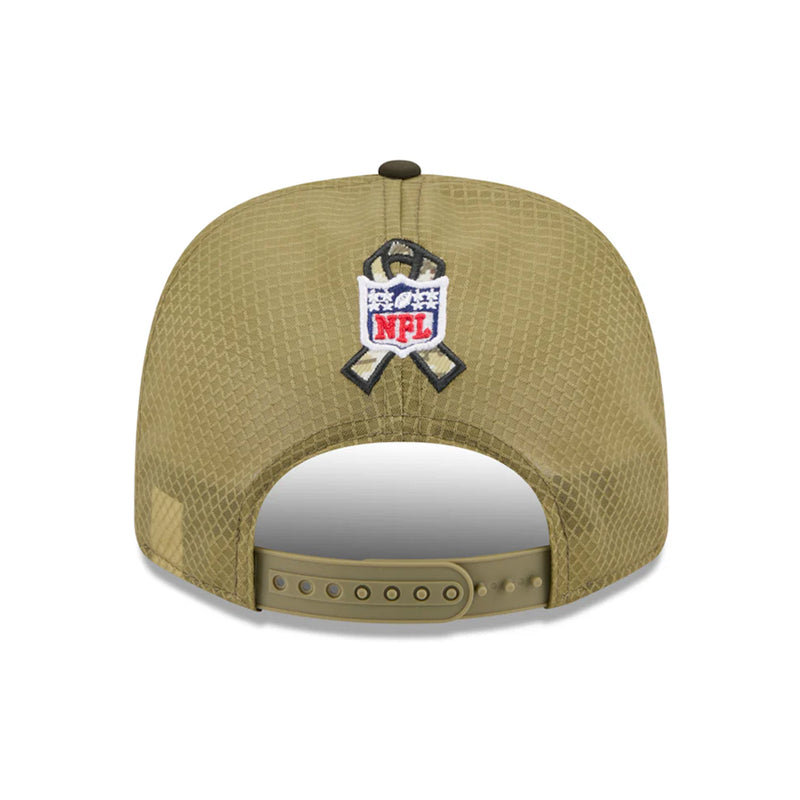 Denver Broncos Official 9SEVENTY NFL Salute to Service Trucker Cap Snapback By New Era - new