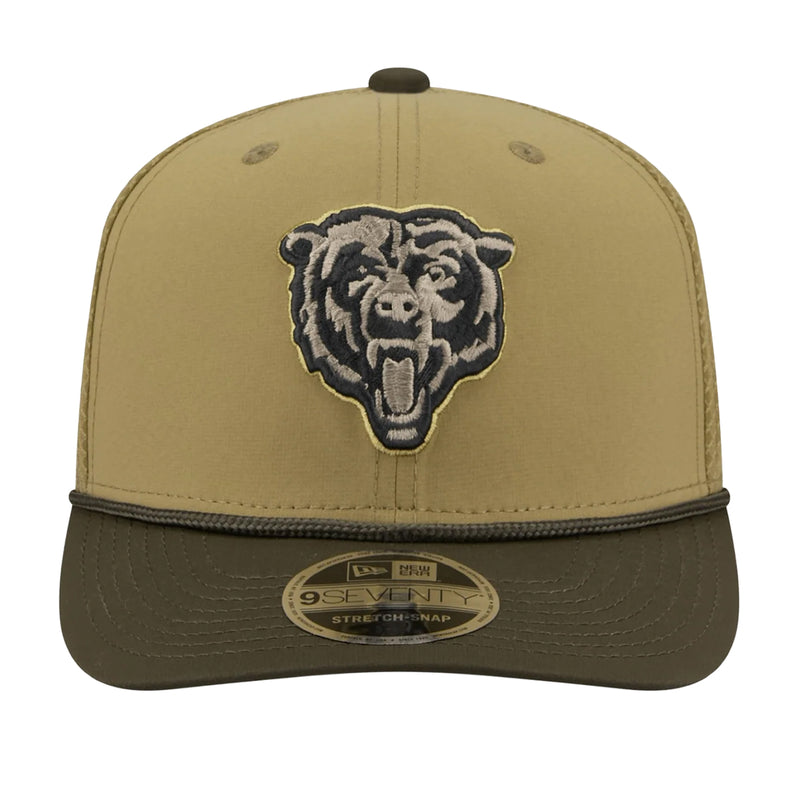 Chicago Bears Official 9SEVENTY NFL Salute to Service Trucker Cap Snapback By New Era - new