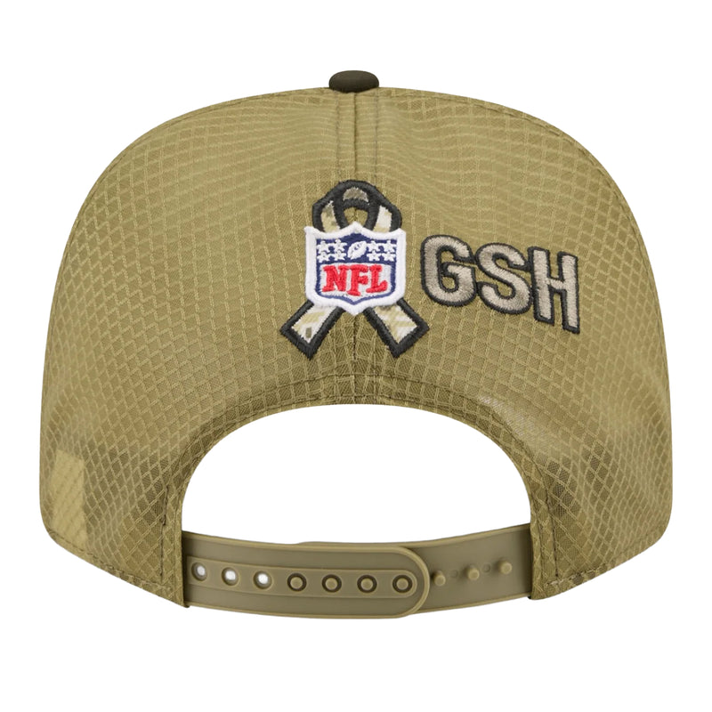 Chicago Bears Official 9SEVENTY NFL Salute to Service Trucker Cap Snapback By New Era - new