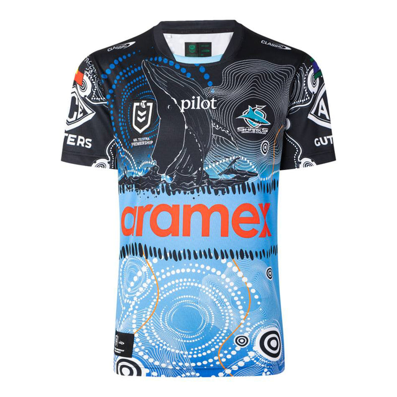 Cronulla sharks 2025 Indigenous Men's Jersey NRL Rugby League