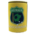 Socceroos Can Cooler Stubby Holder Rootball Soccer - new