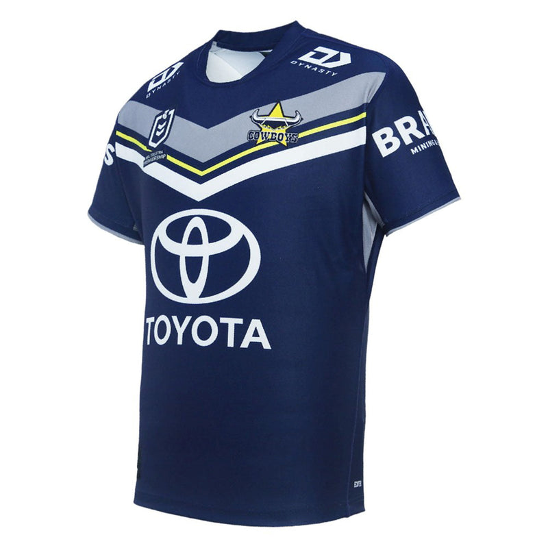 North Queensland Cowboys 2024 Men's Home Jersey NRL Rugby League By Dynasty Sport - new