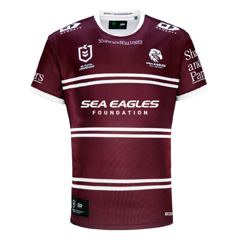Warringah Sea Eagles 2024 Kid's Home Jersey NRL Rugby League by Dynasty Sport - new