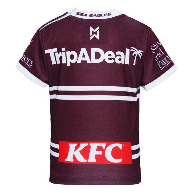 Warringah Sea Eagles 2024 Toddler Home Jersey NRL Rugby League by Dynasty Sport - new