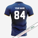 Parramatta Eels Men's Home Supporter Jersey NRL Rugby League by Burley Sekem - new